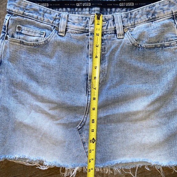 Get Used New York vintage denim skirt (read description) - Picture 15 of 16